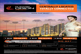 Get a car on booking an iconic home at Ruparel Orion in Chembur, Mumbai